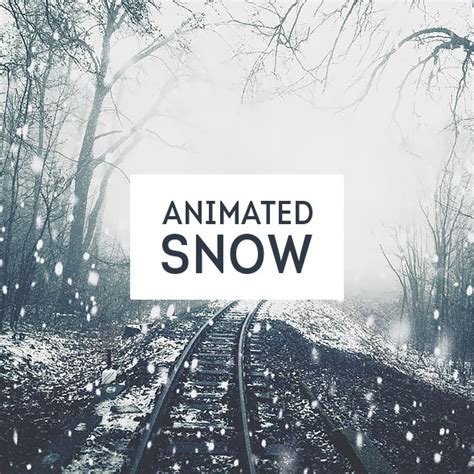 Animated Snow Photoshop Action Add Ons Graphicriver