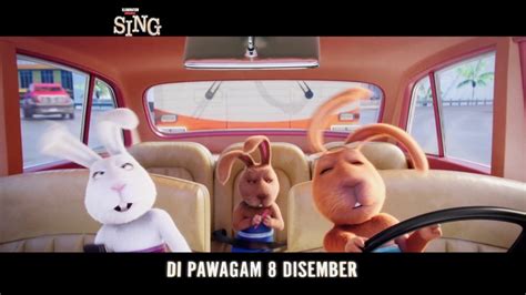 Sing Rabbits In Cinemas December Youtube