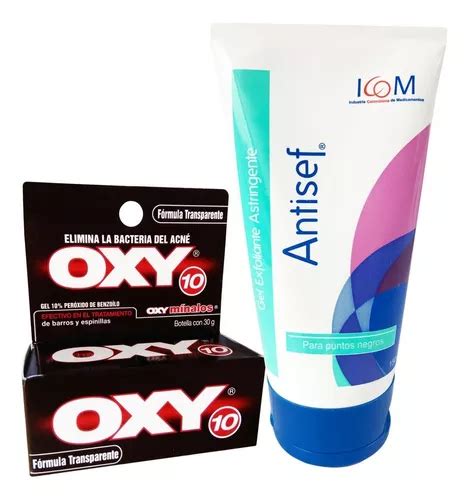 Oxy 10 Transparente 30g Gel Limpiador Exfoliante Puntos N Tipo De
