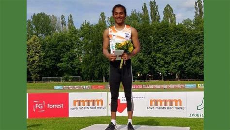 Sprint Queen Hima Das Wins Fifth Gold In 20 Days