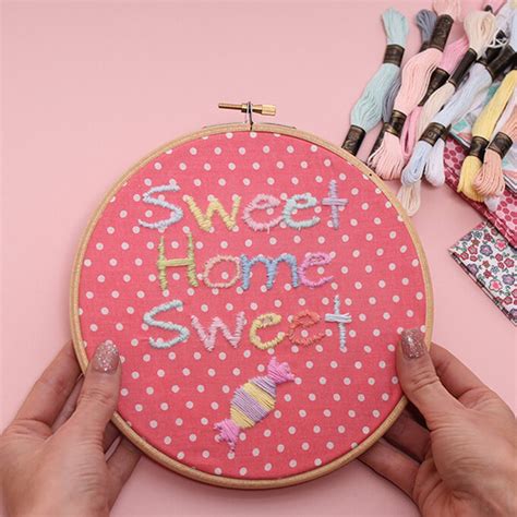 How To Make Embroidery Hoop Art Hobbycraft