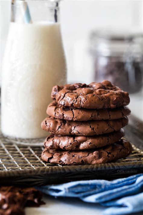 Flourless Chocolate Cookies Egg White Cookies Homemade In Kitchen
