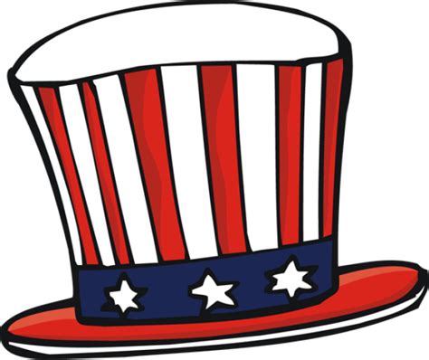 Uncle Sam Hat Png Transparent Background Uncle Sam Clip Art Library