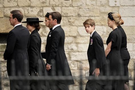 Who Is James Viscount Severn Queens Grandson14 Attends Funeral