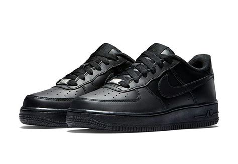 Nike Air Force 1 All Black Low Sneakers 315122 001 Size Eu36 46