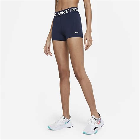 Womens Nike Pro Blue Shorts Nike Uk