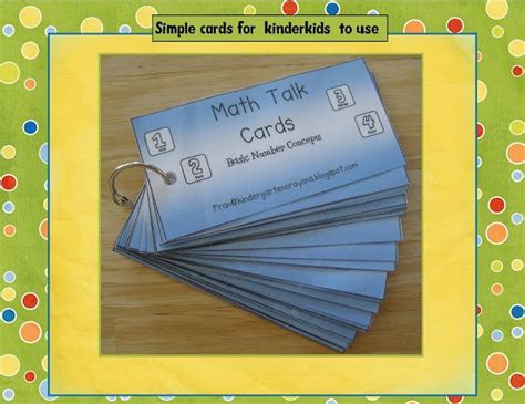 Math Talk Cards Math Classroom Kindergarten Math Teaching Math