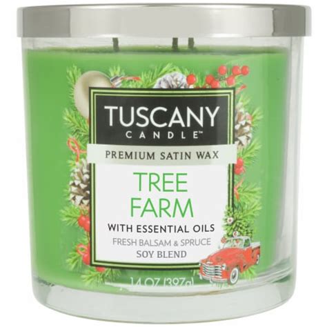Tuscany Tree Farm Scented Candle Green 14 Oz Fred Meyer