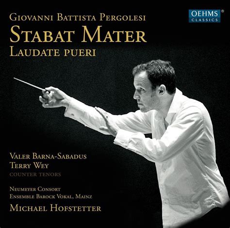 Pergolesi Stabat Mater Neumeyer Consort Cd Album Muziek