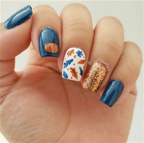 36 Perfect Fall Nail Art Design Ideas For That Will Completely Your