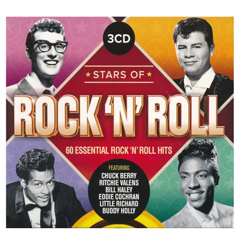 rock n roll stars of 60 essential hits 3 cd s rockart shop