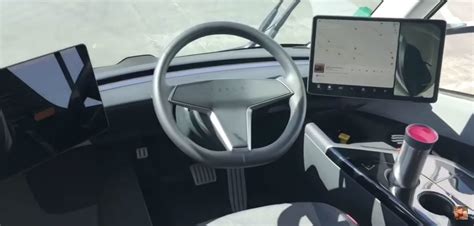 Tesla Semi Interior 2019 Tesla Semi Price Release Date Specs