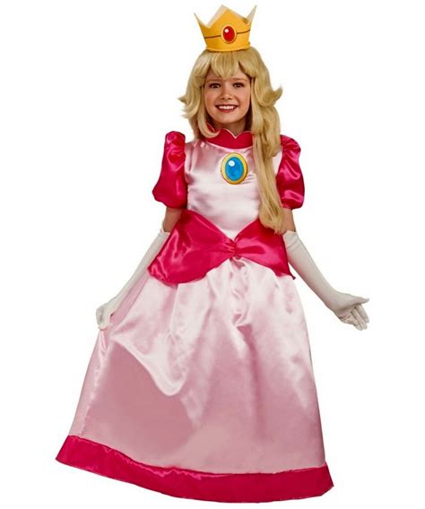 Buy Princess Peach Dress Kids In Stock