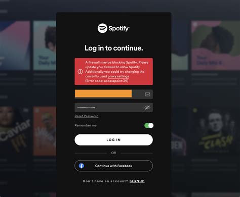 Spotify App Login Issue Apple Community