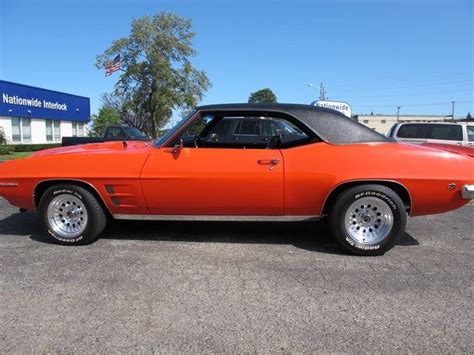 1969 Pontiac Firebird 600 Miles Orange 2 Door 454 Cid Automatic