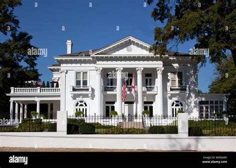 Governors Mansion Montgomery Alabama Stock Photo Alamy