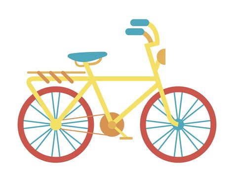 Yellow Bicycle Icon 2494135 Vector Art At Vecteezy