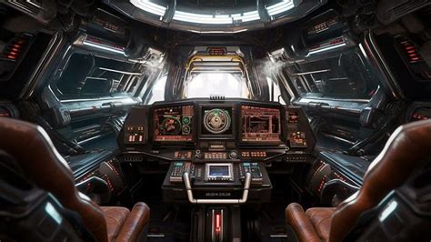Spaceship Interior Klingon Dino Space Station Ambient Futuristic