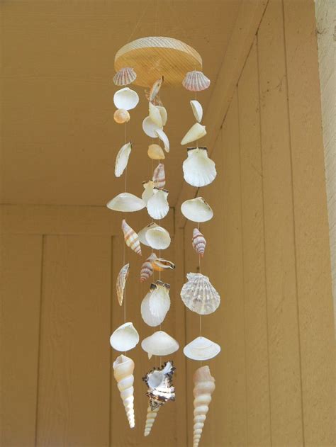 Diy Seashell Windchime A Great Idea For All The Shells Travis And I