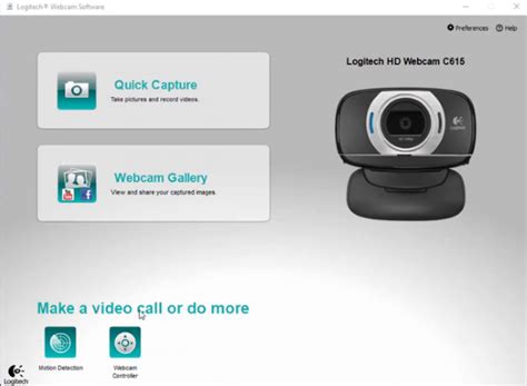 Logitech C615 Hd Webcam Driver And Software For Windows 10