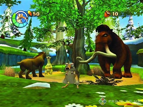 In this game, you will play the role of scrat and interact with your favorite prehistoric animals from the film. Ice Age 2 - The Meltdown (USA) ISO