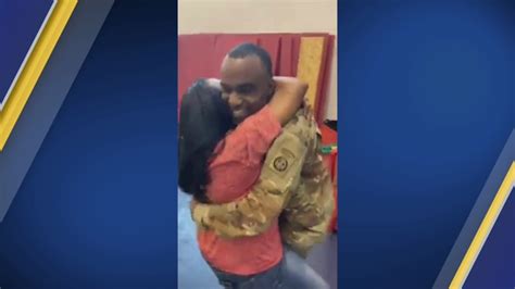 Fort Bragg Soldier Surprises Mom After Returning Home From 9 Month Deployment In Afghanistan