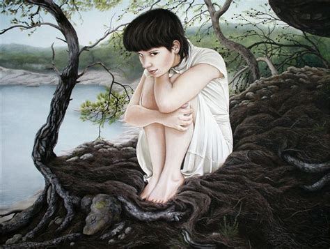 Moki Mioke Dramatic Arts Surrealism Painting Female Artists