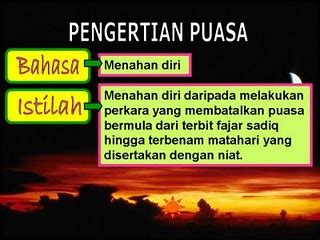 Episode baraca kali ini, ustazah akan menerangkan antara beberapa pekara yang akan membatalkan puasa. PENGERTIAN PUASA | "BLOG TANI NELAYANKU"