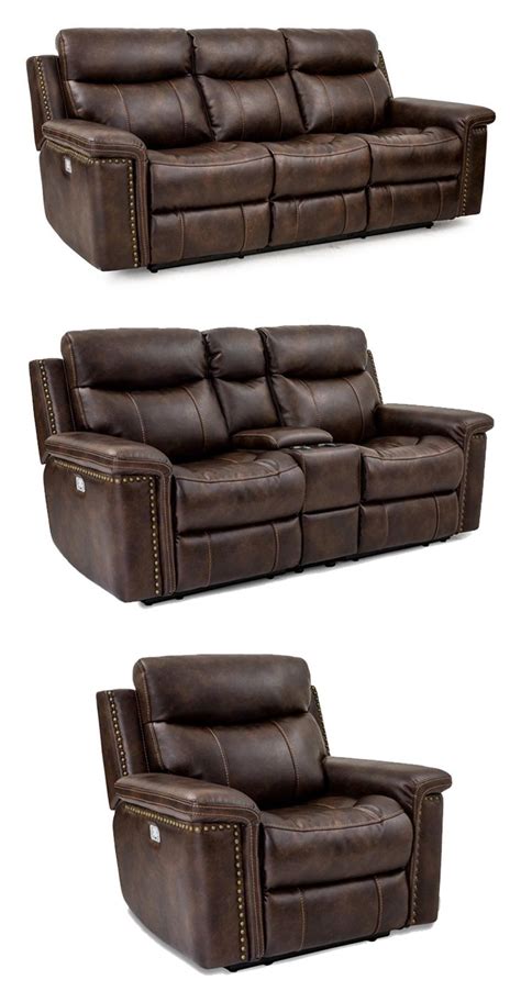The Striking Versatile Look Of The Phoenix Leather Power Reclining