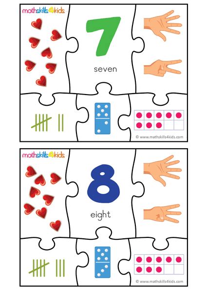 We have a large collection of games where you have to solve puzzles. Printable Number matching puzzles | Number Puzzle game for ...