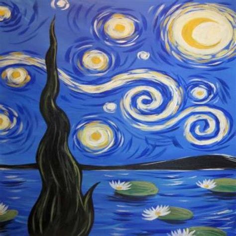 Find Your Next Paint Night Muse Paintbar Starry Night Painting
