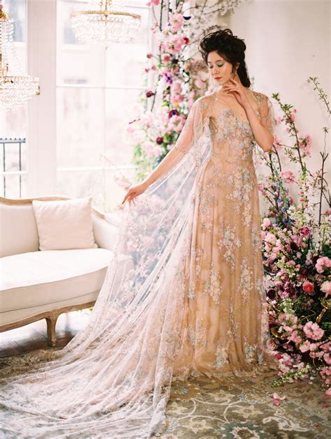 Claire Pettibone Spring 2020 Wedding Dress Collection Martha Stewart