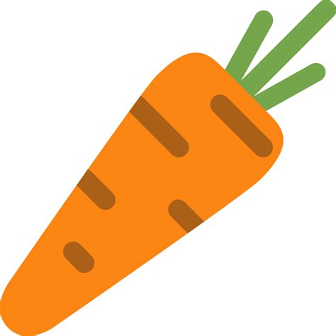 Carrot Icon Flat Free Sample Iconset Squid Ink