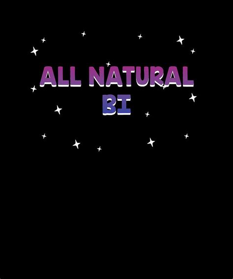 All Natural Bi Lgbtq Bisexual Lgbt Bi Pride Digital Art By Maximus
