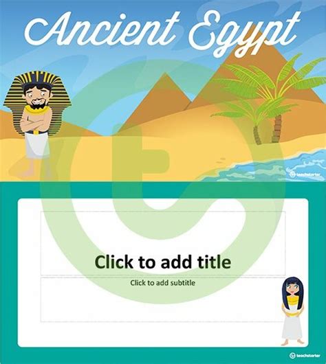 Ancient Egypt Powerpoint Template Teach Starter