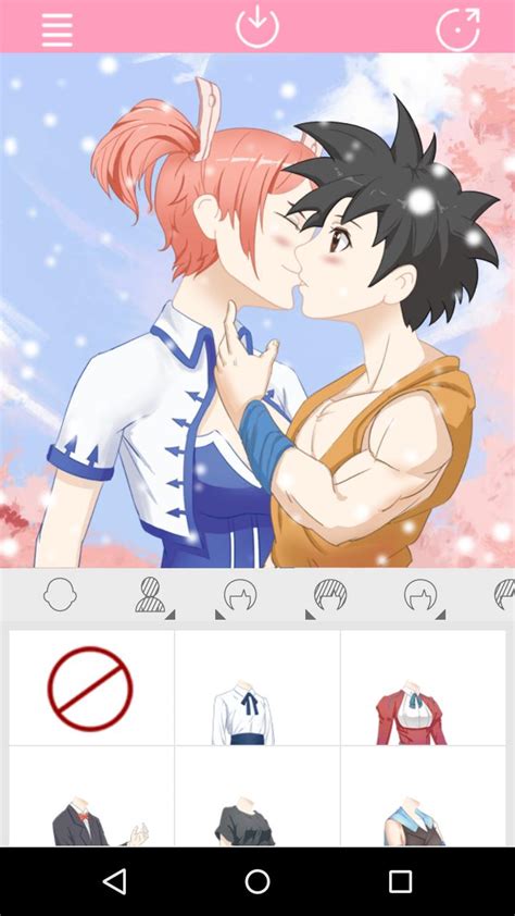 Anime Avatar Maker Kissing Co Apk For Android Download
