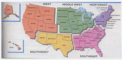 mpes states  capitals united states regions united states regions map