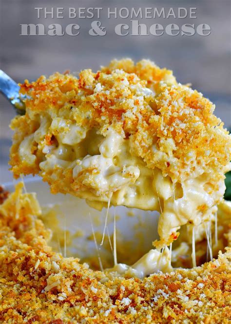 The Best Homemade Baked Mac And Cheese