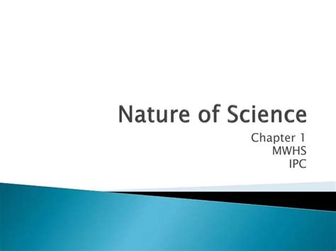 Ppt Nature Of Science Powerpoint Presentation Free Download Id7028528