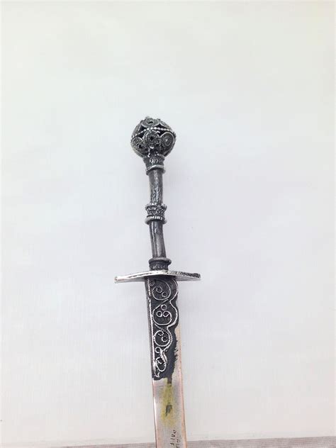 Collectible Vintage Letter Opener Sword Sterling Silver Etsy