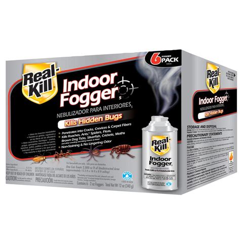 Real Kill Oz Ready To Use Indoor Fogger Pack Hg The