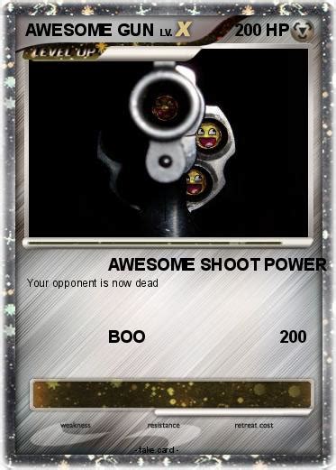 Pokémon Awesome Gun Awesome Shoot Power My Pokemon Card