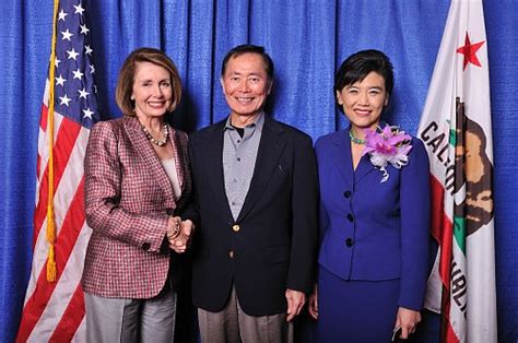 Rep Judy Chu Speaker Nancy Pelosi And George Takei Flickr