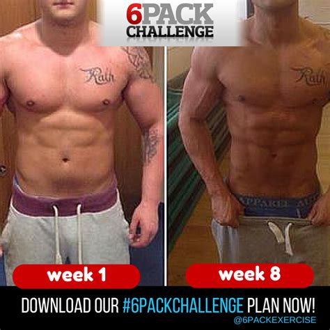 Pack Abs In Weeks With Pack Challenge Six Pack Pack Transformation How To Get Abs