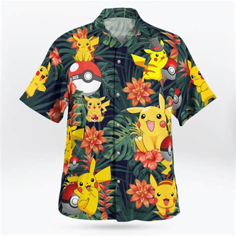 pikachu hawaiian shirt bbs leesilk shop