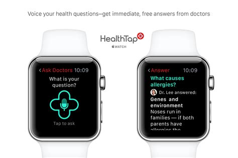 integrating devices patients and doctors healthtap releases an app for the apple watch emr