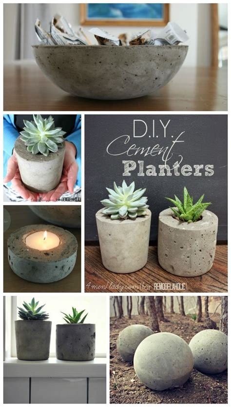 Top 32 Diy Concrete And Cement Projects For The Crafty Side Of You
