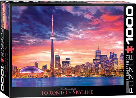 0738 Toronto Skyline 1000 Piece Puzzlein Stock Athena Posters