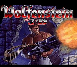 Wolfenstein D Clássicos do Super Nintendo Jogos Roms