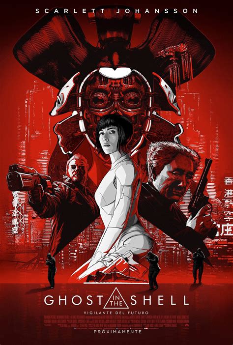 New Poster To Ghost In The Shell With Scarlett Johansson Blackfilm